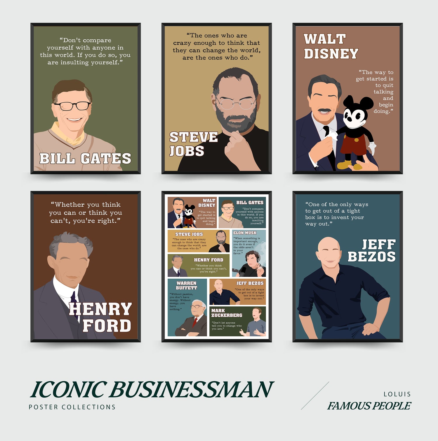 Iconic Businessman