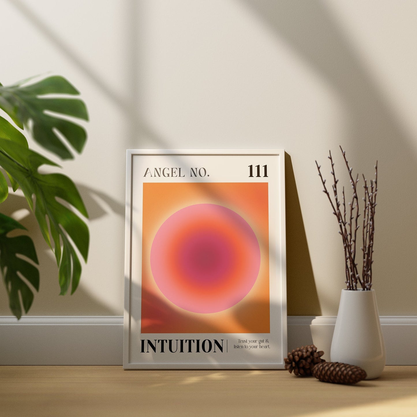 111 Intuition Angel Number Aura Energy Poster (5)