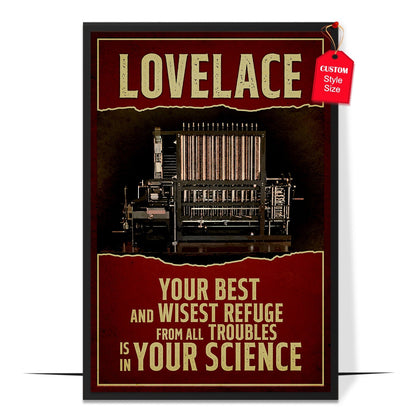 Ada Lovelace STEM Mathematician Poster