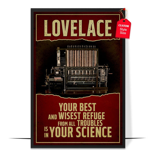 Ada Lovelace STEM Mathematician Poster