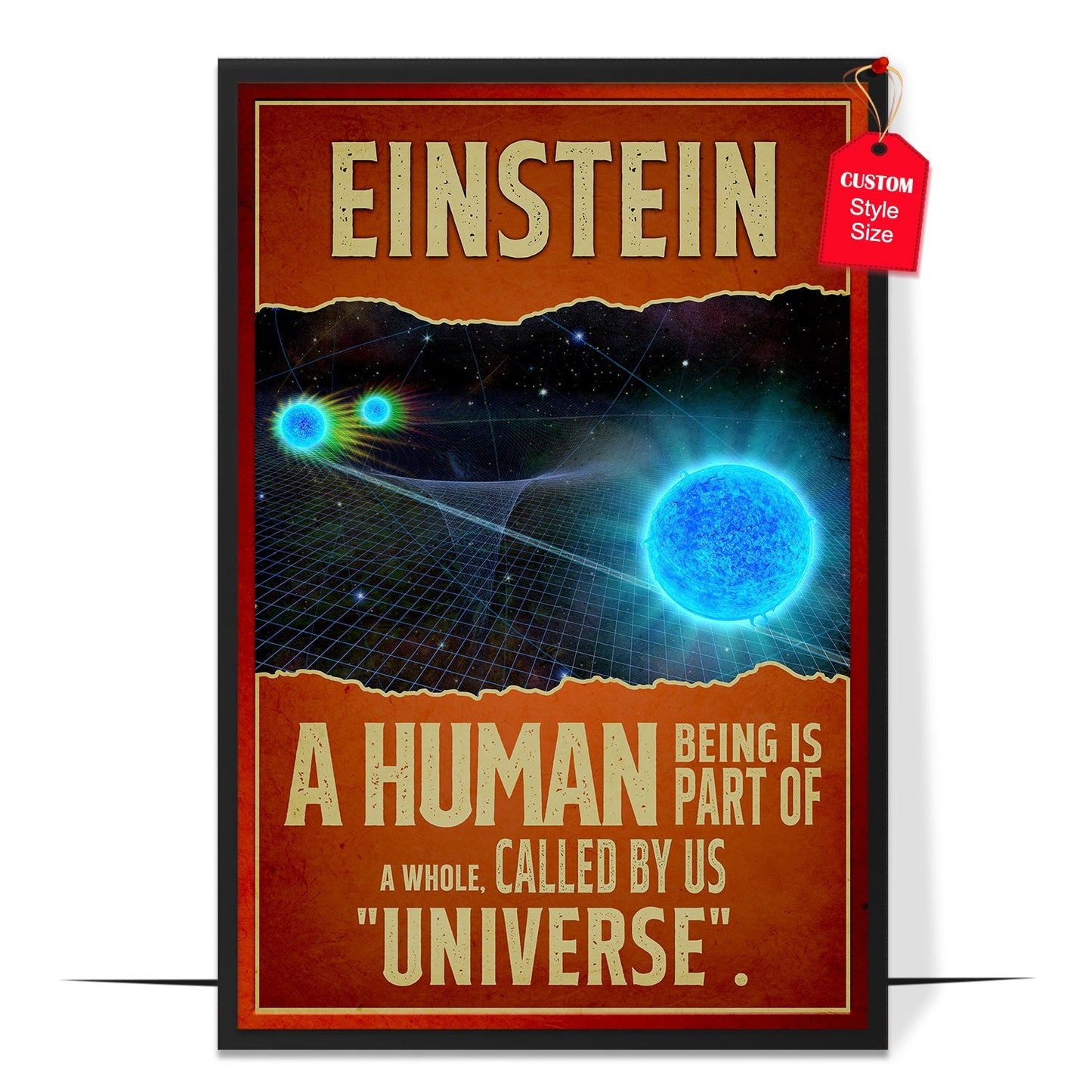 Albert Einstein STEM Physicist Poster