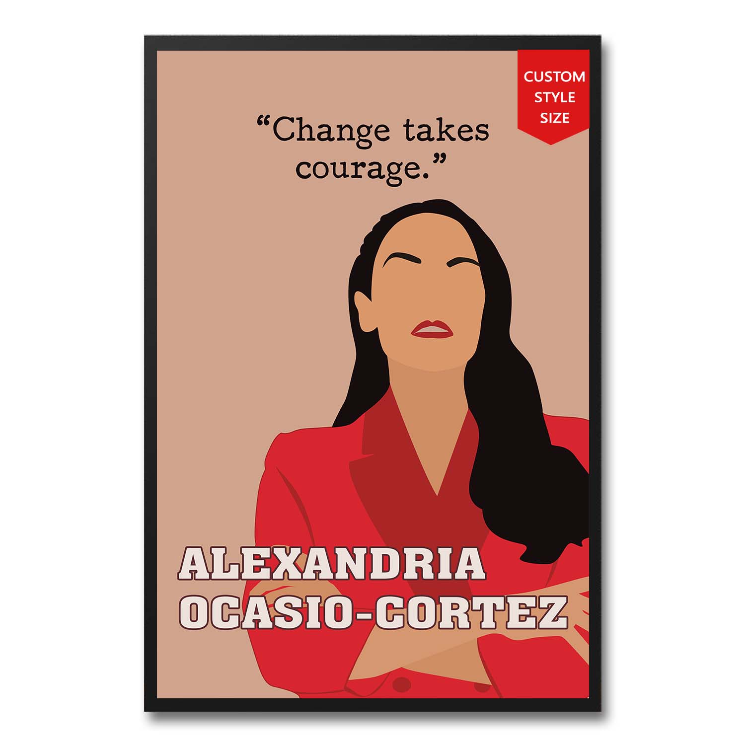 Alexandria Ocasio Cortez Poster