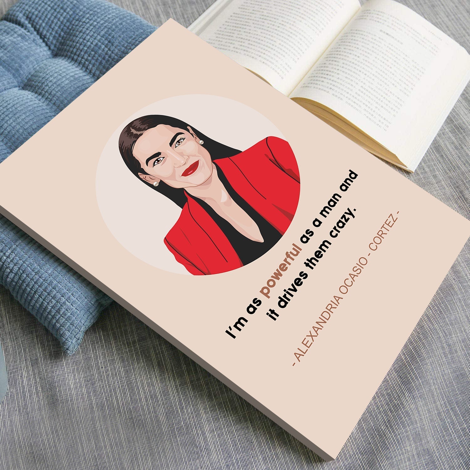 Alexandria Ocasio Cortez AOC Empowered Women Poster (4)