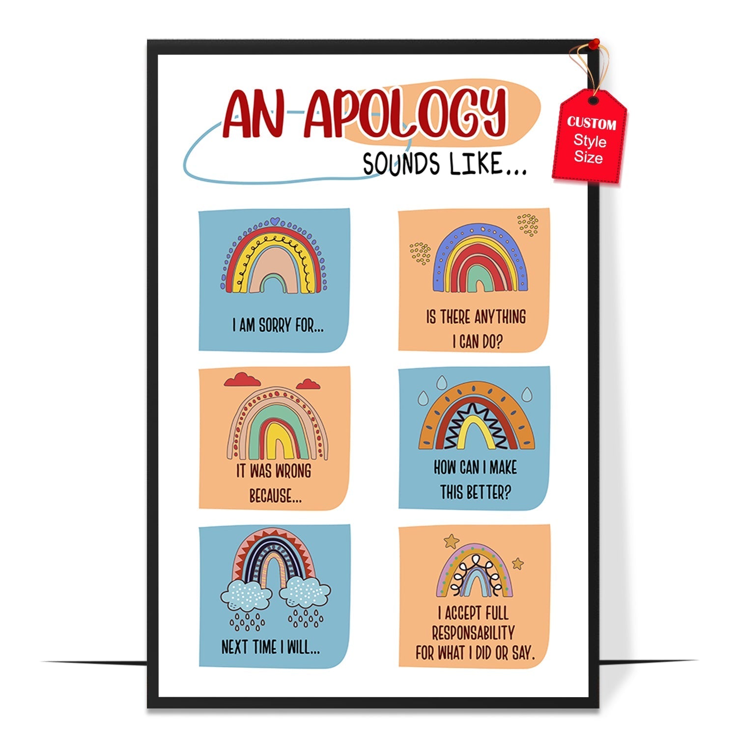 An Apology Sounds Like Poster