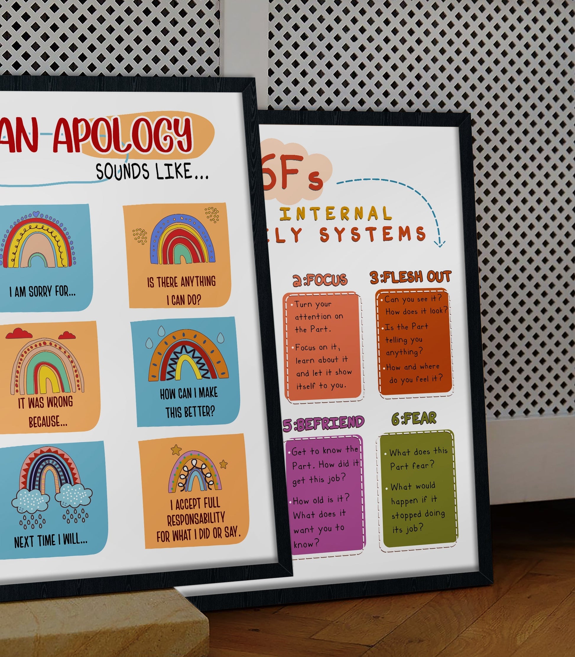 An Apology Sounds Like Mental Health Poster (3)