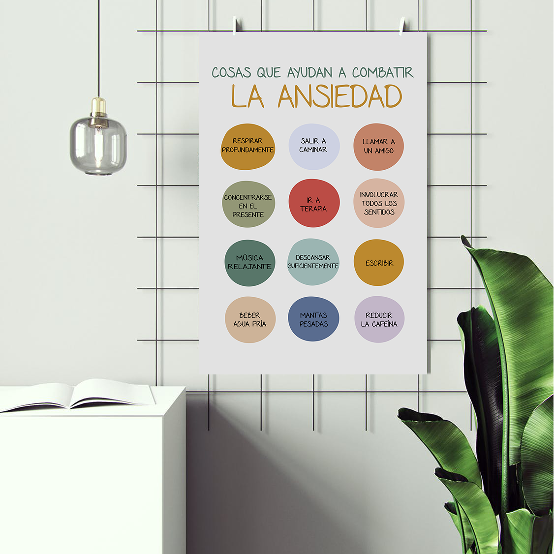 Ansiedad Spanish Therapy Mental Health Poster (2)