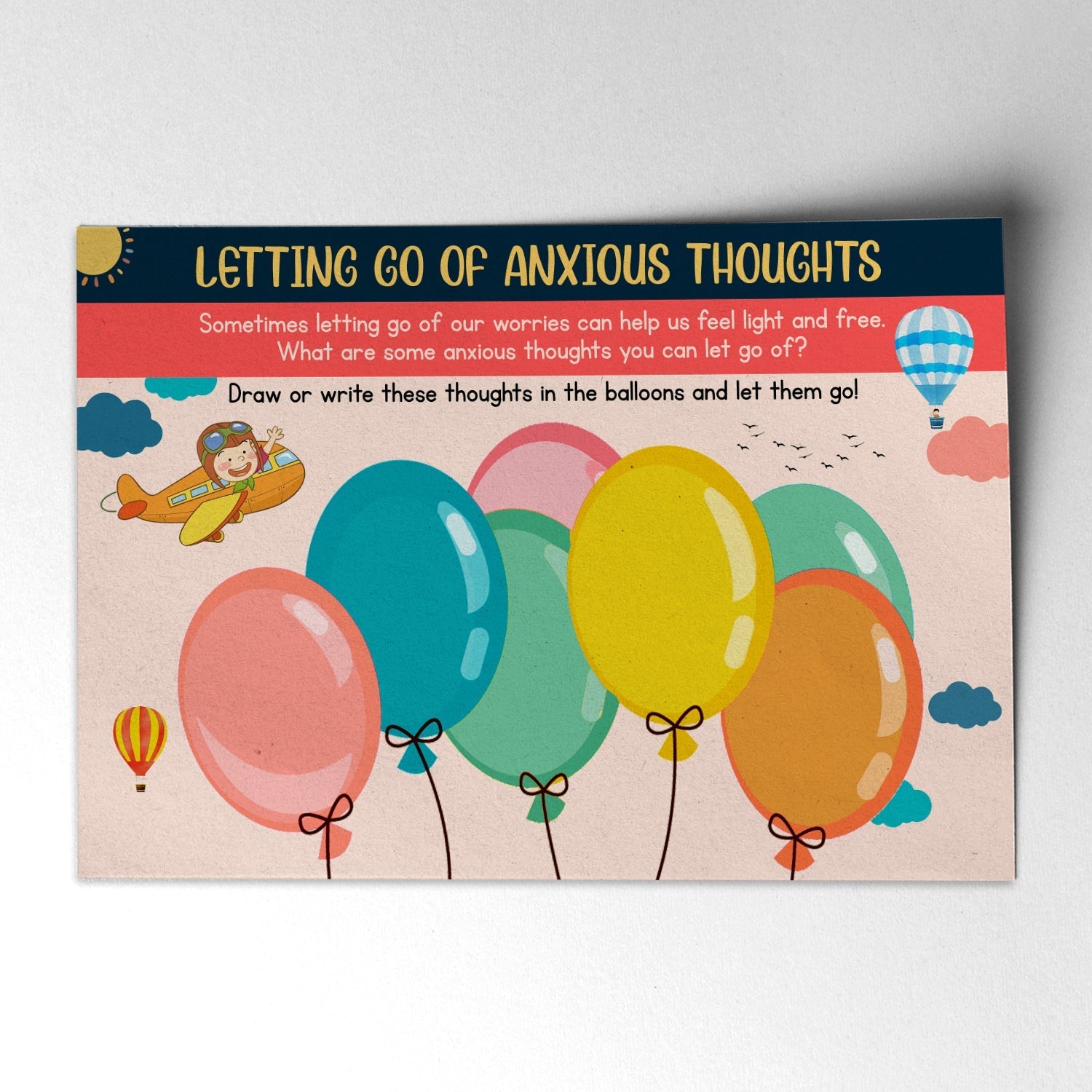 Anxious Thoughts Worksheet