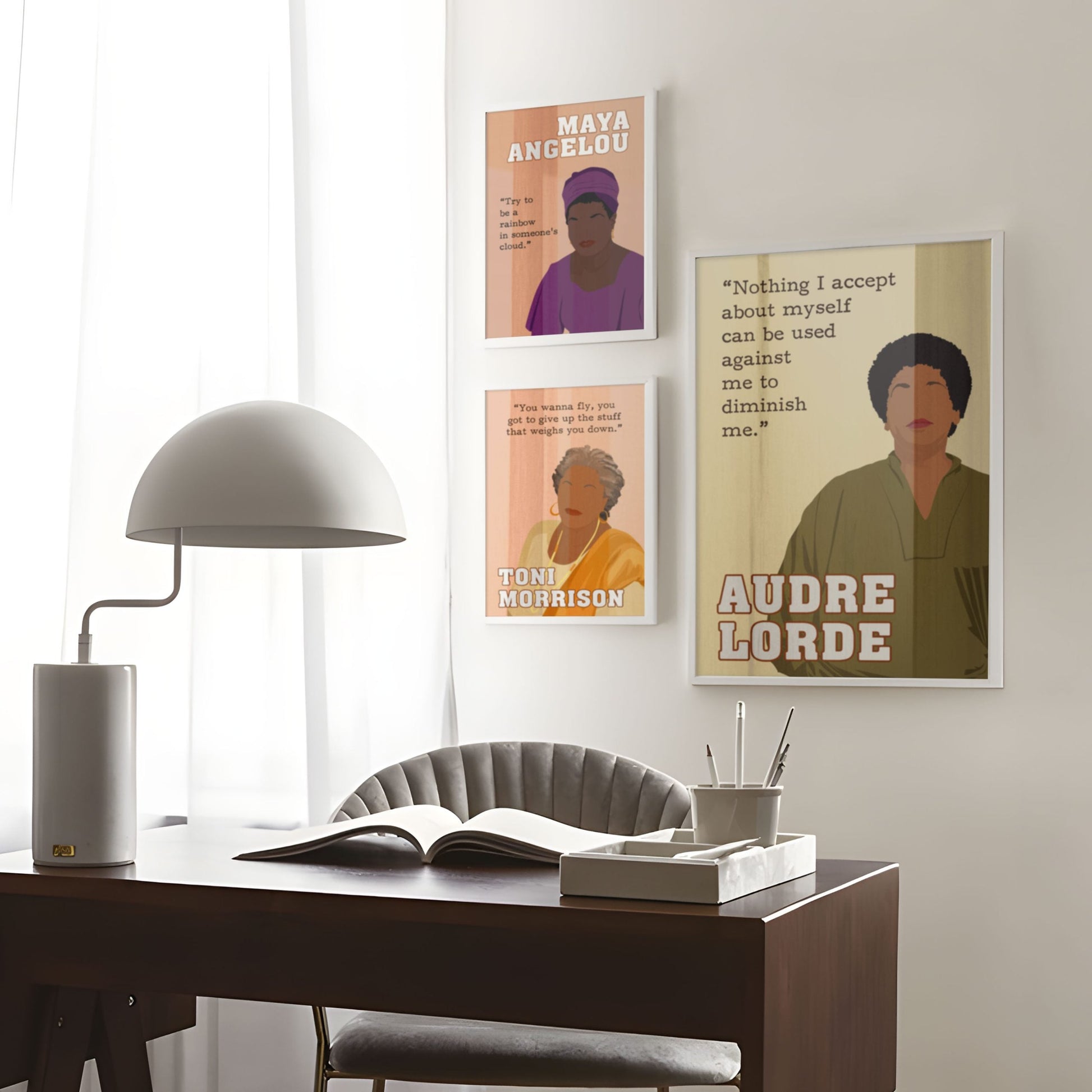 Audre Lourde Poet Civil Rights Feminist Poster (5)