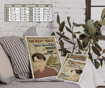 Barbara McClintock Women of Biology Genetics Poster (7)