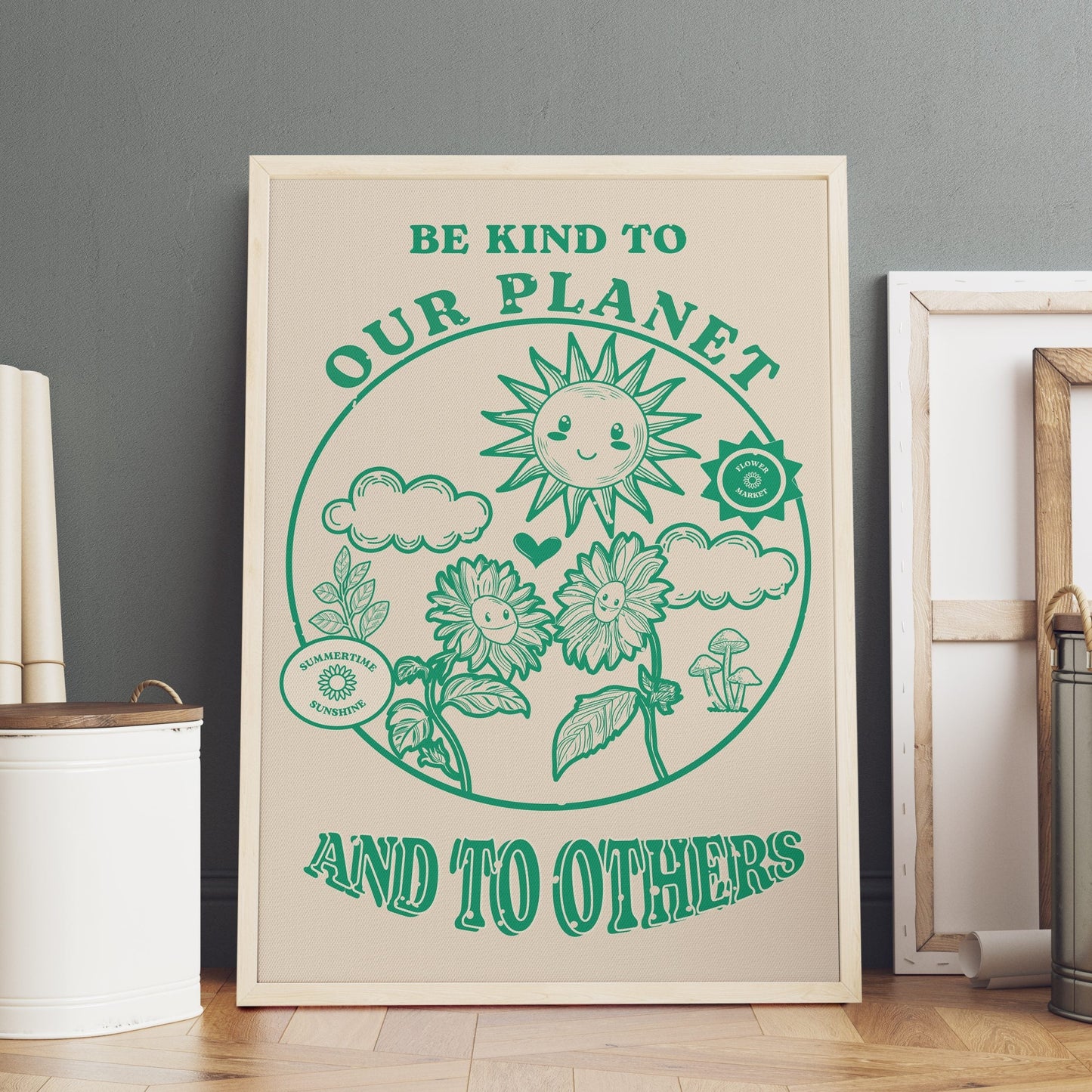 Be Kind to Our Planet Positive Affirmation Poster (4)