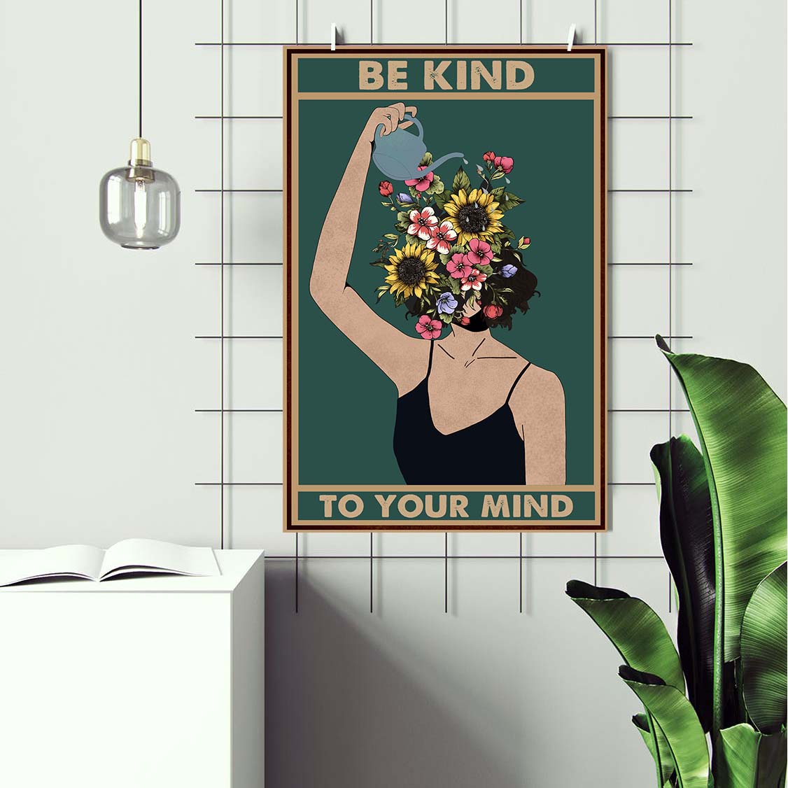 Be Kind to Your Mind Mental Health Poster Design 1 (2)