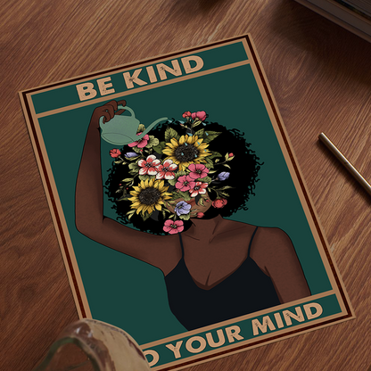 Be Kind to Your Mind Mental Health Poster Design 3 (1)