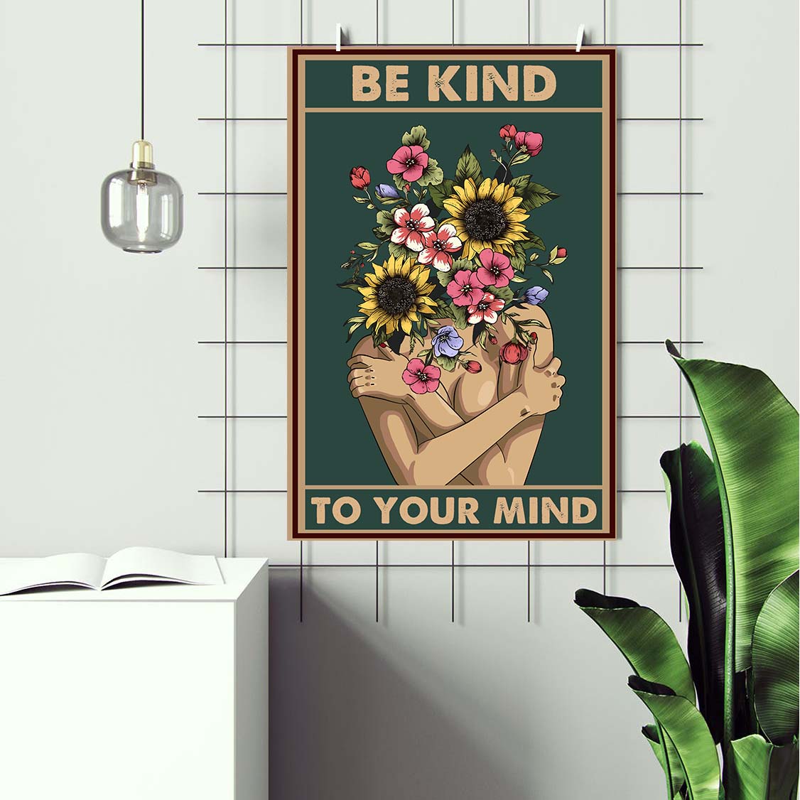 Be Kind to Your Mind Mental Health Poster Design 4 (2)