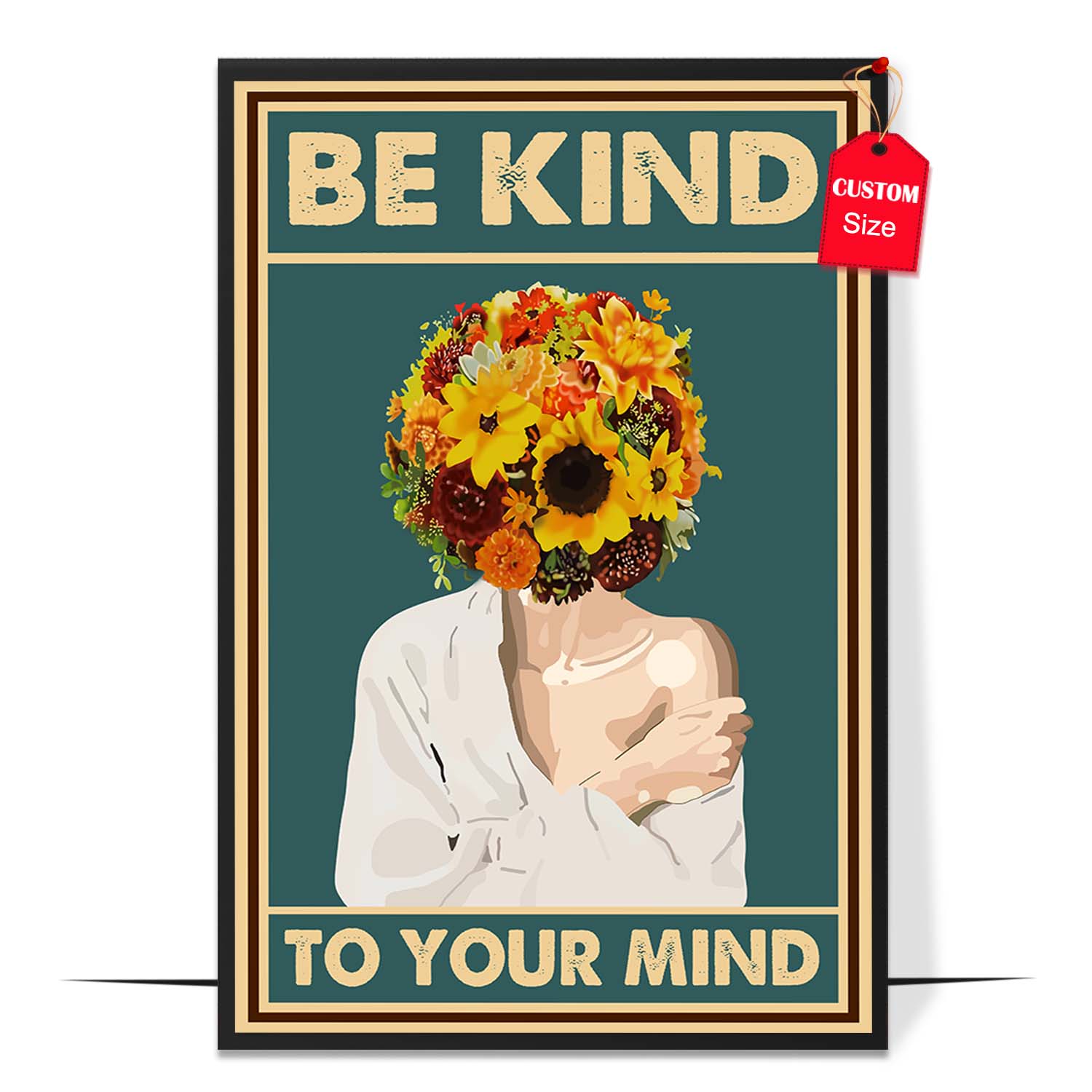 Be Kind to Your Mind Poster Design 5