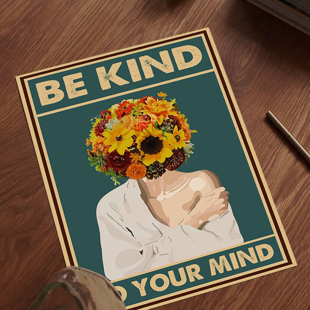 Be Kind to Your Mind Mental Health Poster Design 5 (1)