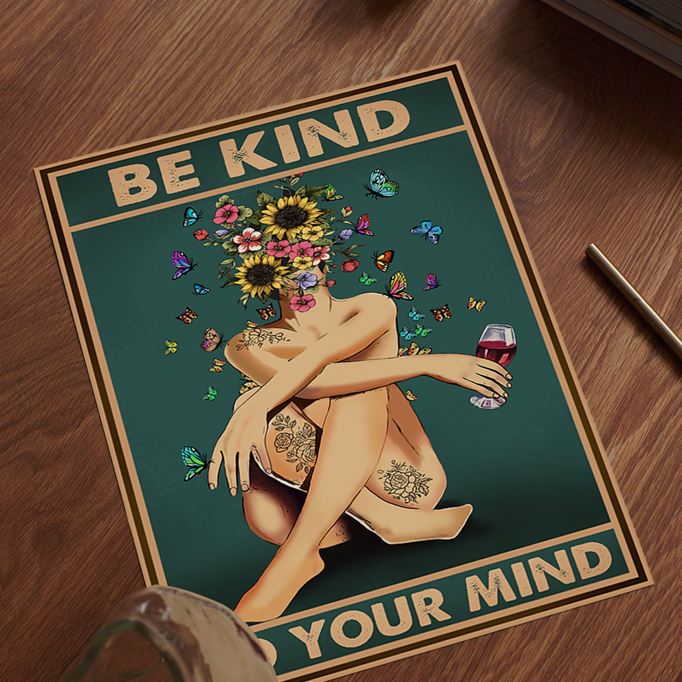 Be Kind to Your Mind Mental Health Poster Design 6 (5)