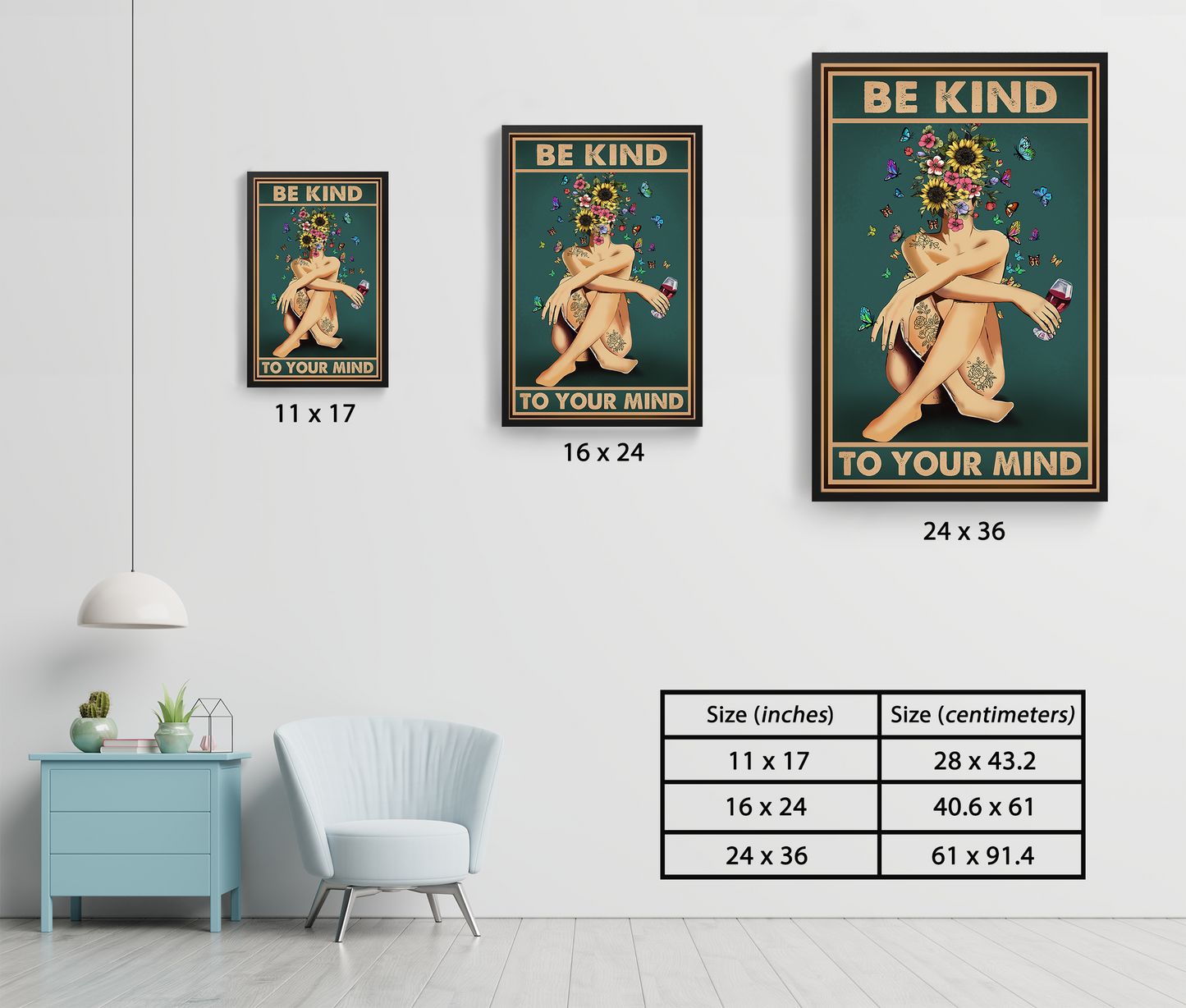 Be Kind to Your Mind Mental Health Poster Design 6 (7)