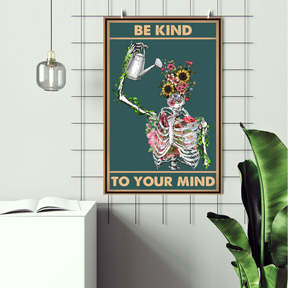 Be Kind to Your Mind Mental Health Poster Design 7 (2)