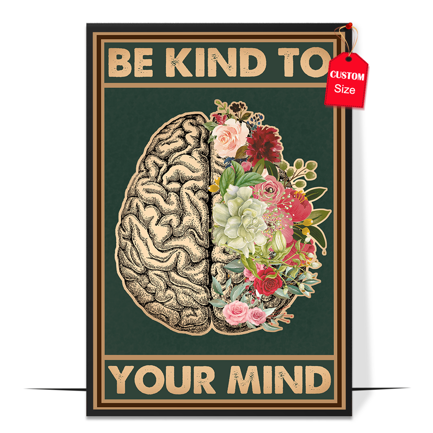 Be Kind to Your Mind Poster Design 8