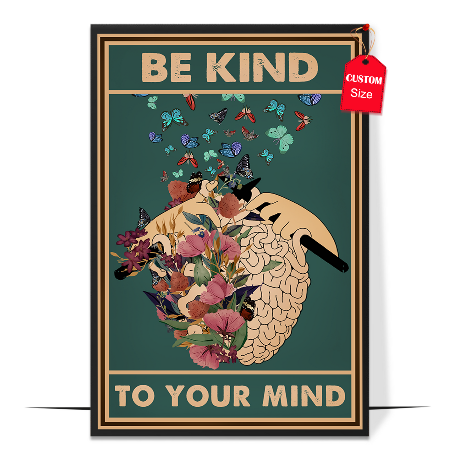 Be Kind to Your Mind Poster Design 9