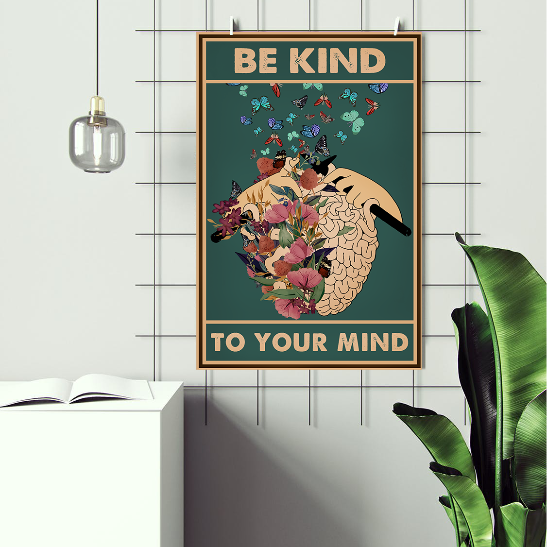 Be Kind to Your Mind Mental Health Poster Design 9 (2)