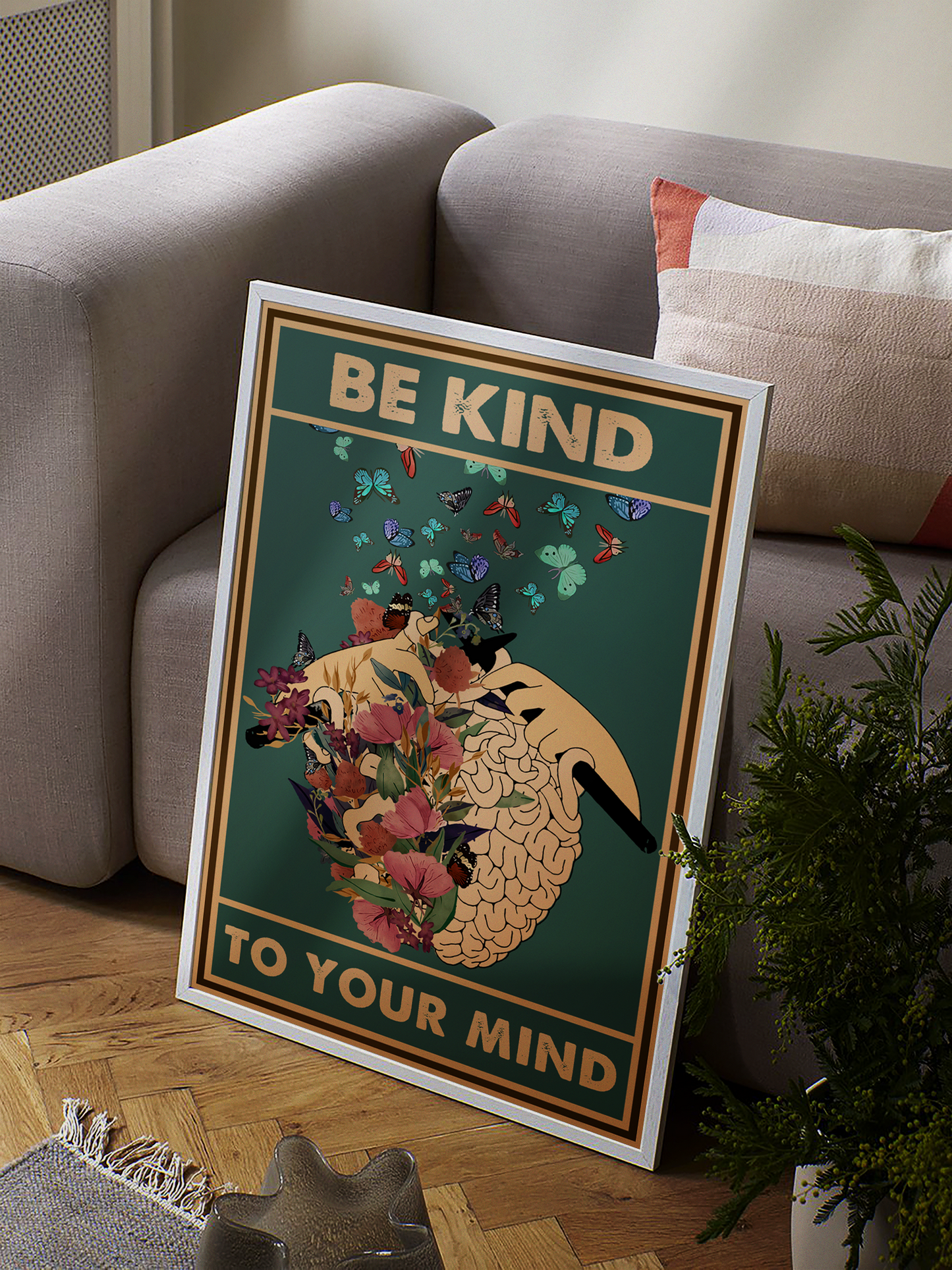 Be Kind to Your Mind Mental Health Poster Design 9 (3)