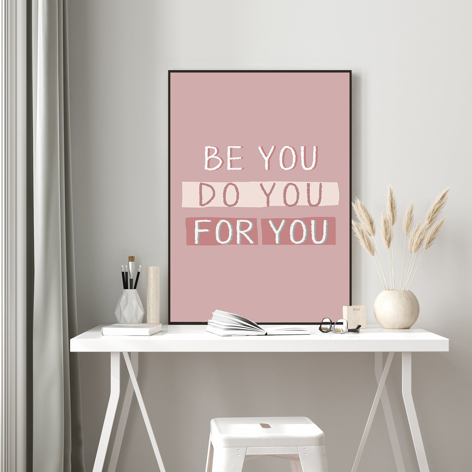 Be You Do You for You Abstract Mental Health Poster (2)