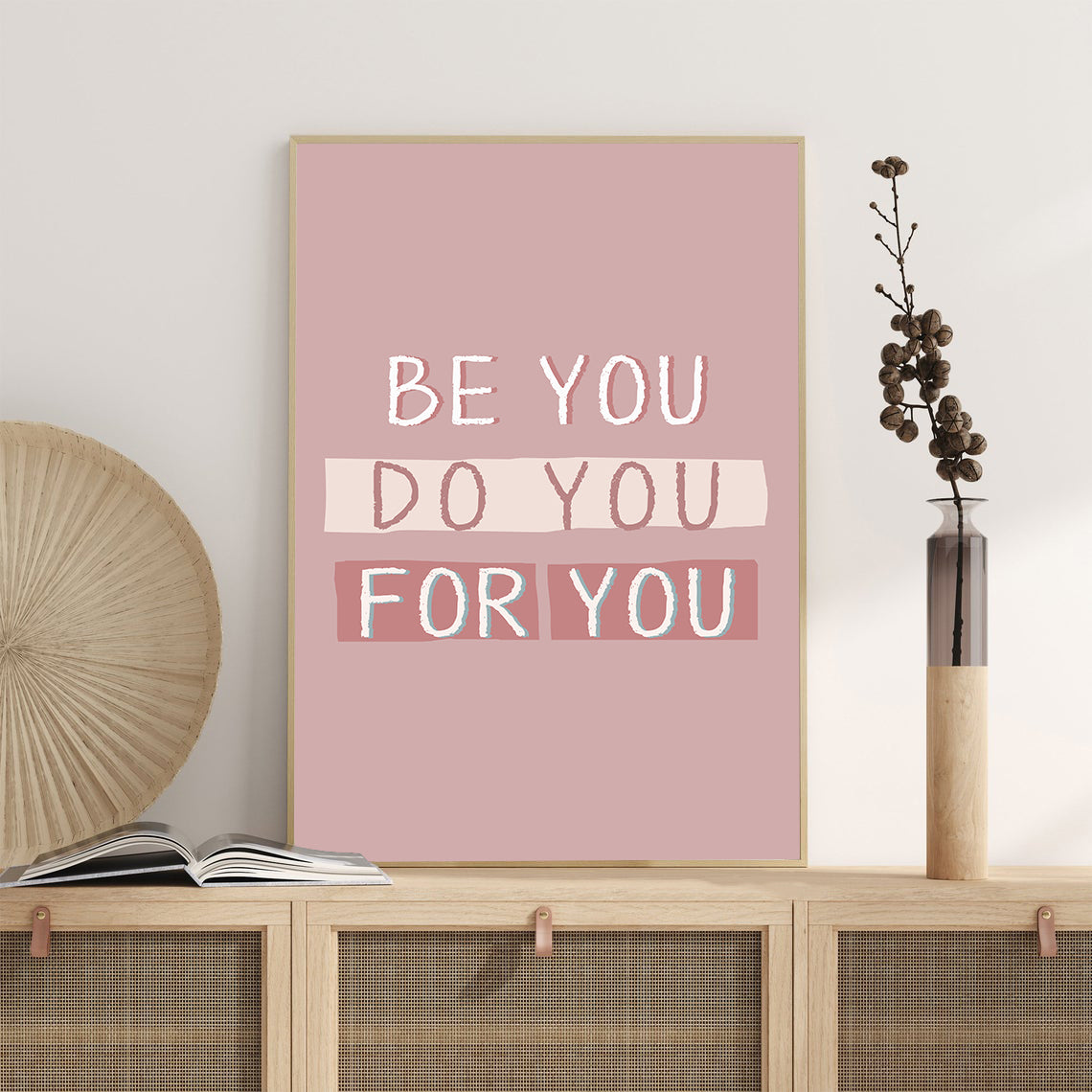 Be You Do You for You Abstract Mental Health Poster (3)