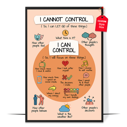 Boho I Can Control Poster