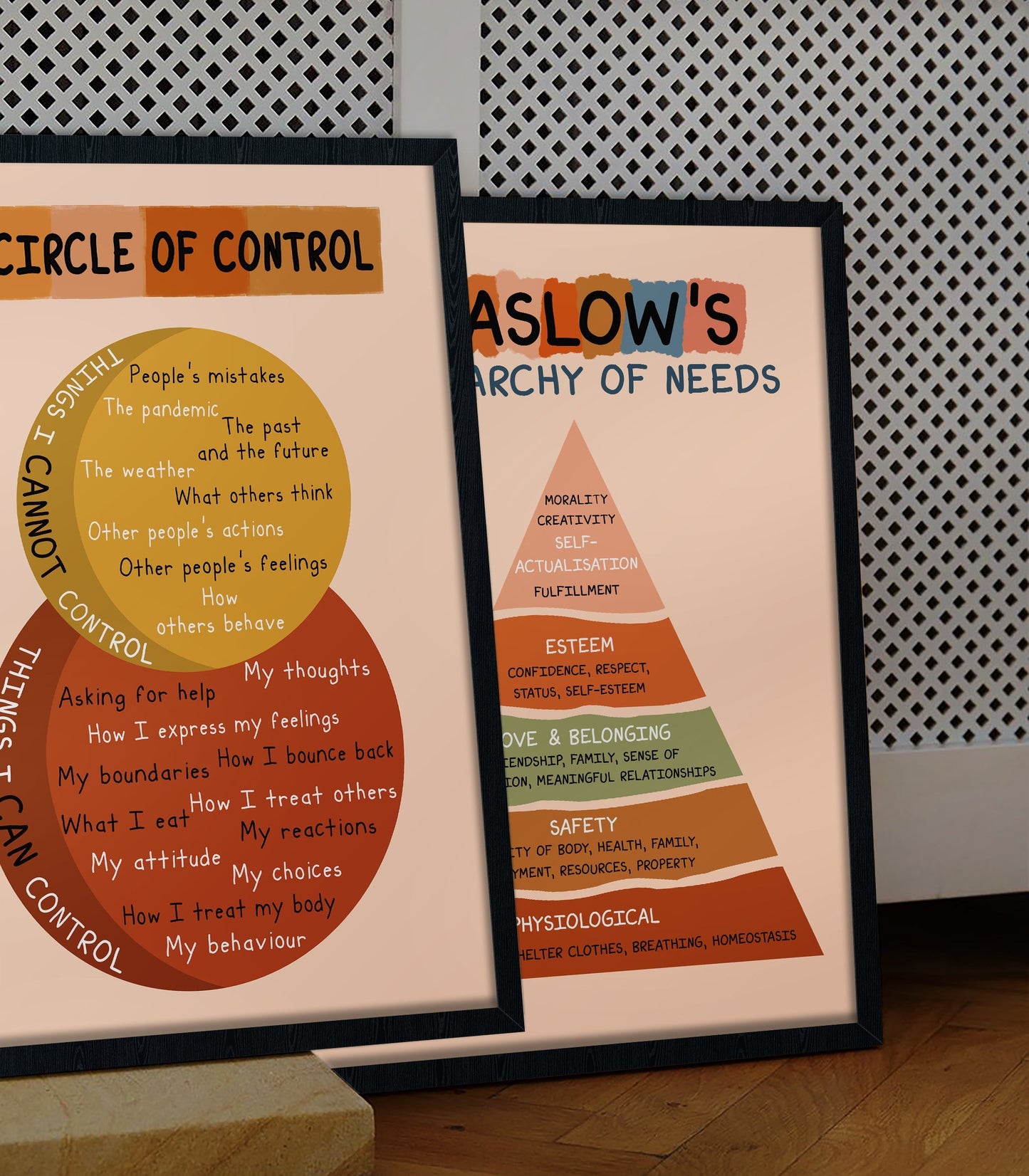 Boho Things I Can Control Mental Health Poster (3)