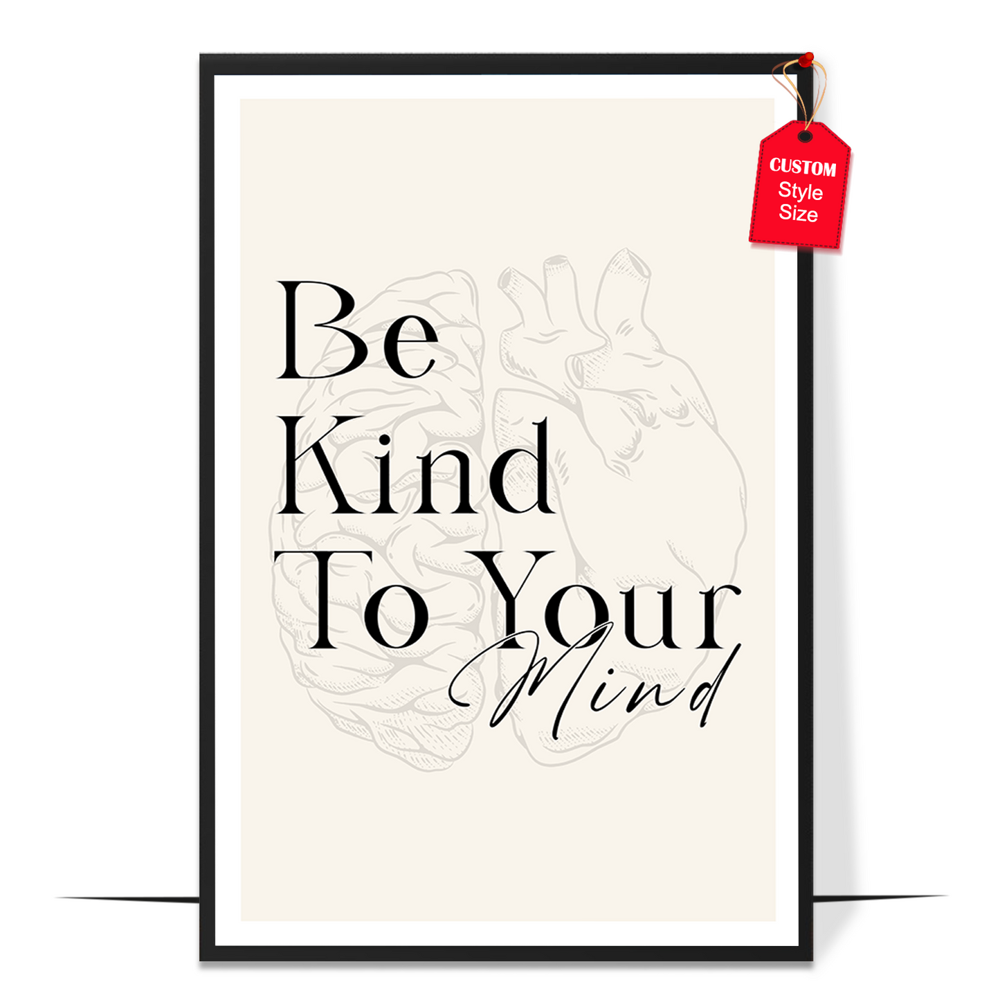 Be Kind To Your Mind Poster