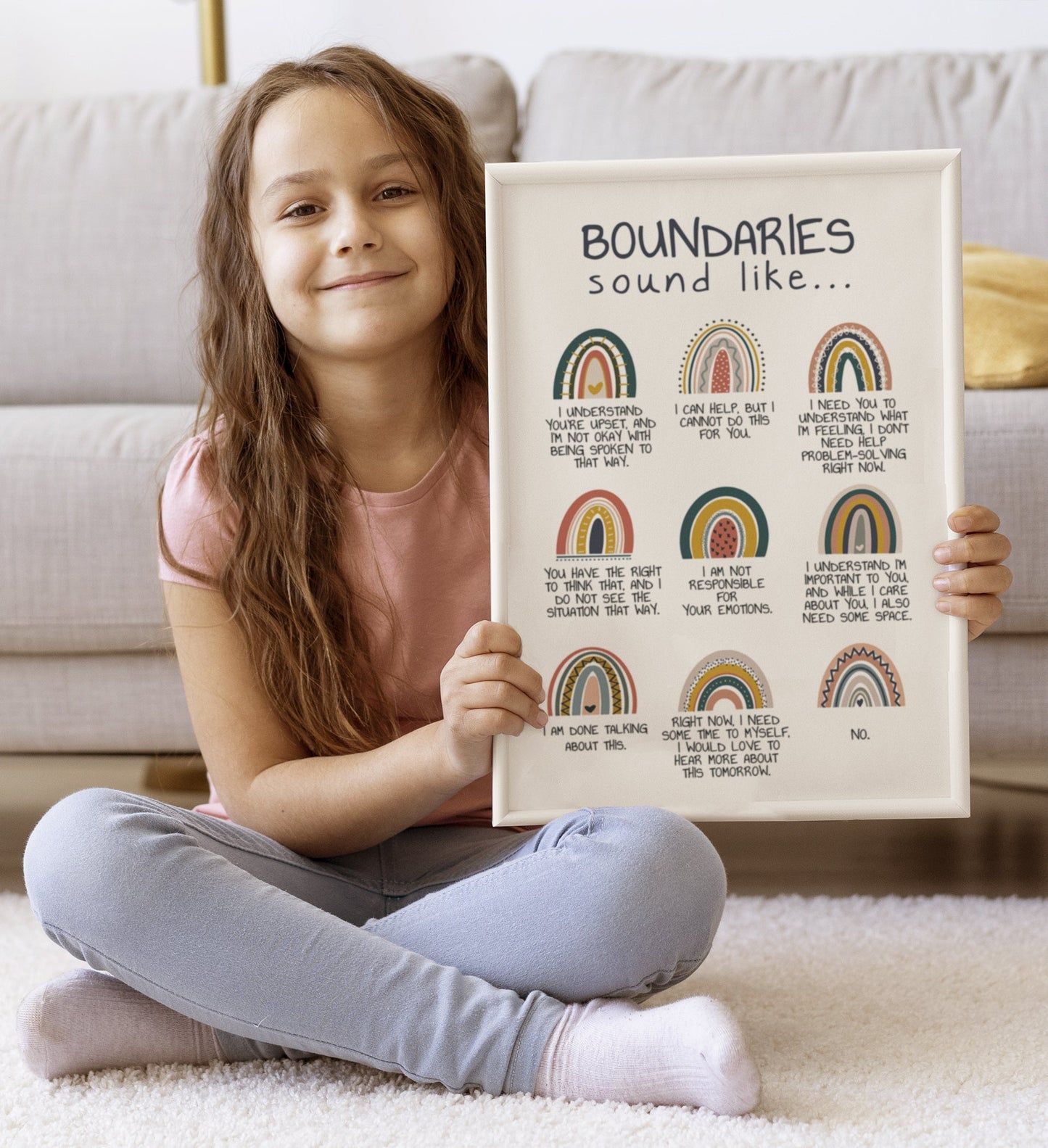 Boundaries Psychology Mental Health Poster (5)