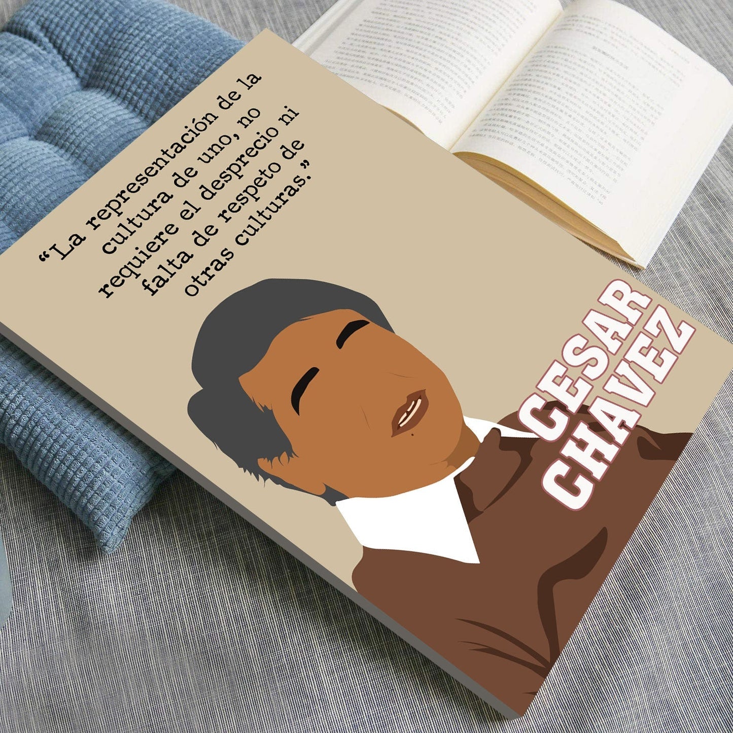 Cesar Chavez Hispanic Civil Rights Activist Poster (3)