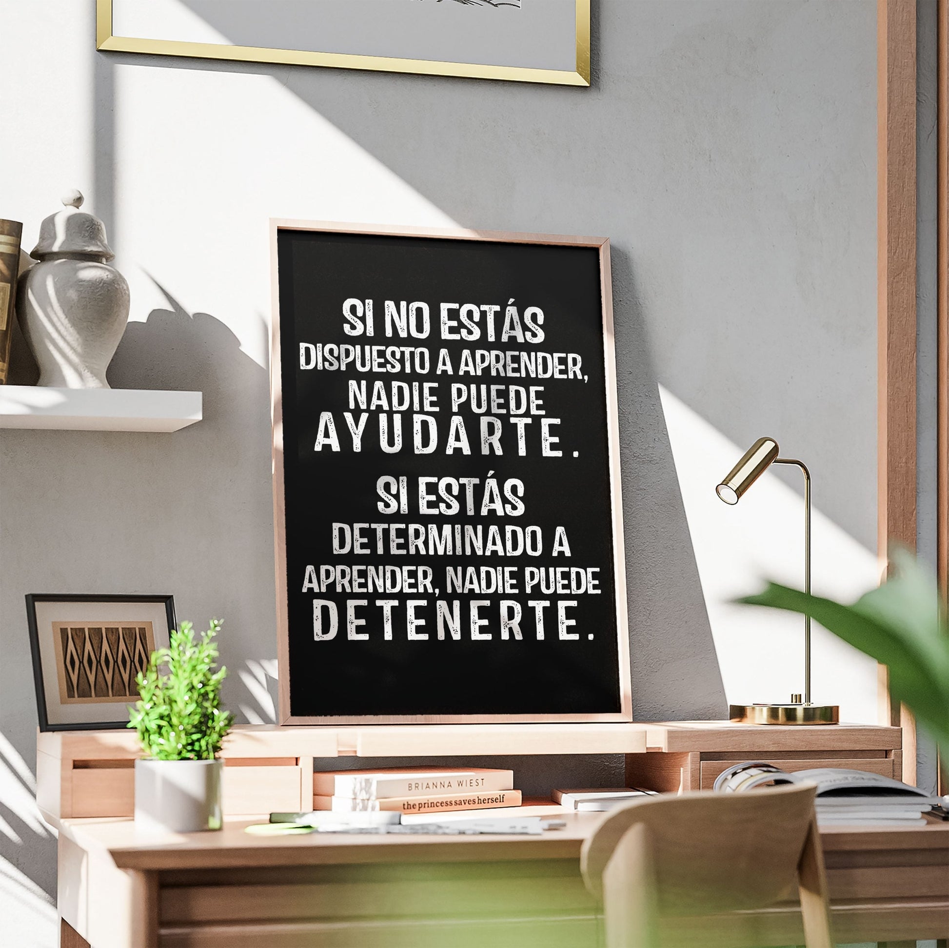 Cita Motivadora Spanish Positive Affirmation Poster (3)