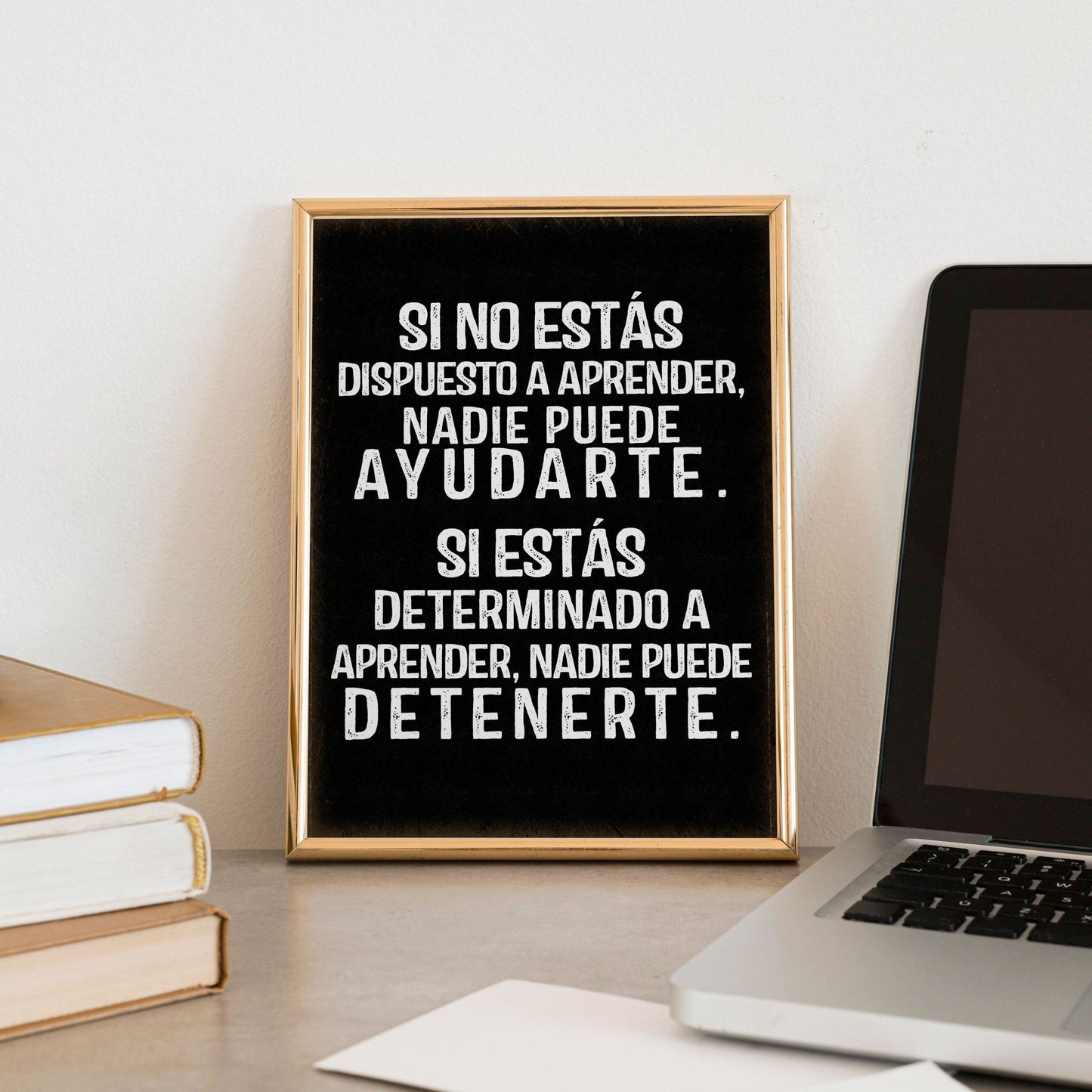 Cita Motivadora Spanish Positive Affirmation Poster (5)