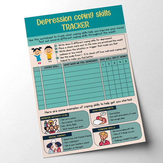 Coping Skills Tracker Worksheet