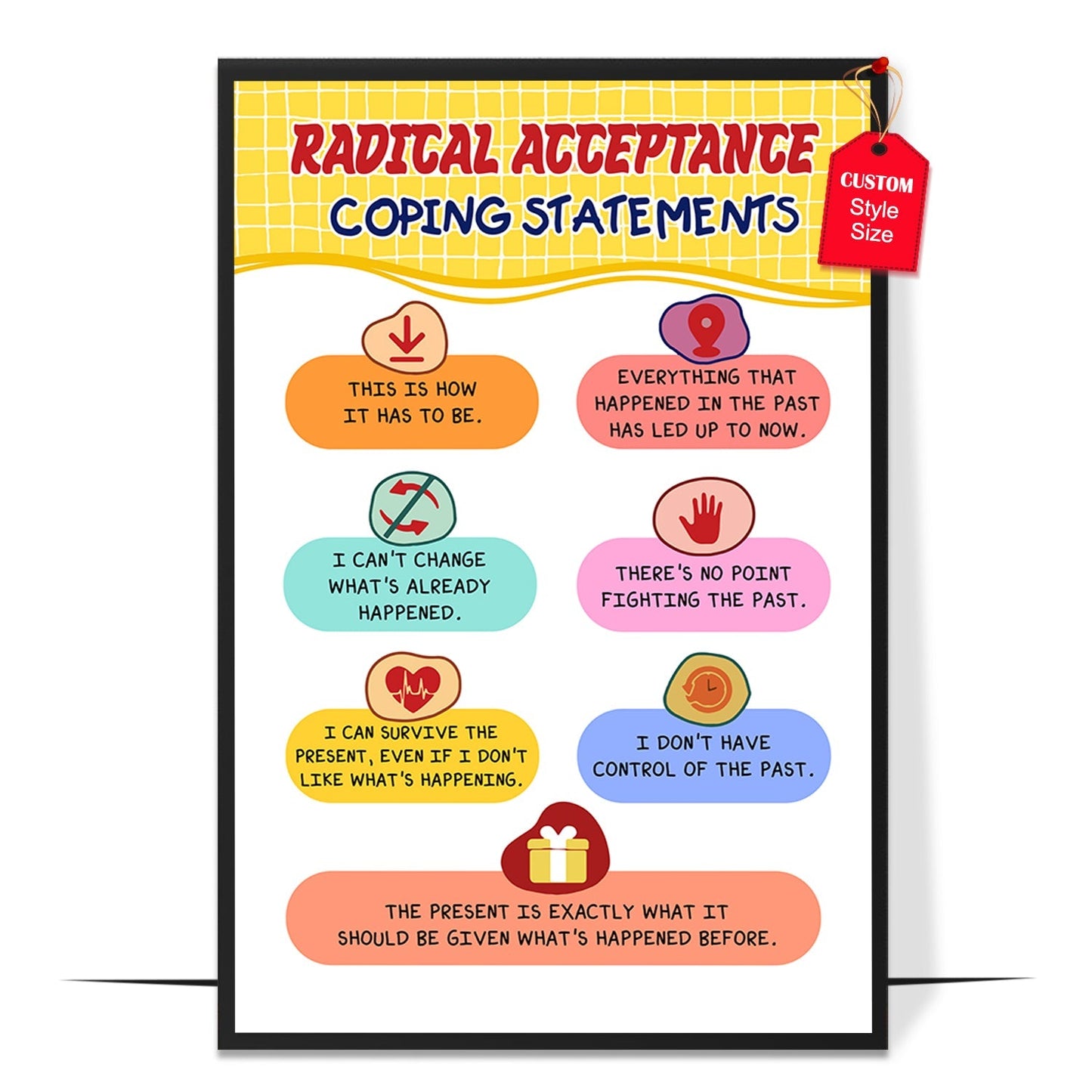 Coping Statement Poster