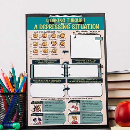 Depressing Situation Therapy Fillable Worksheet (2)