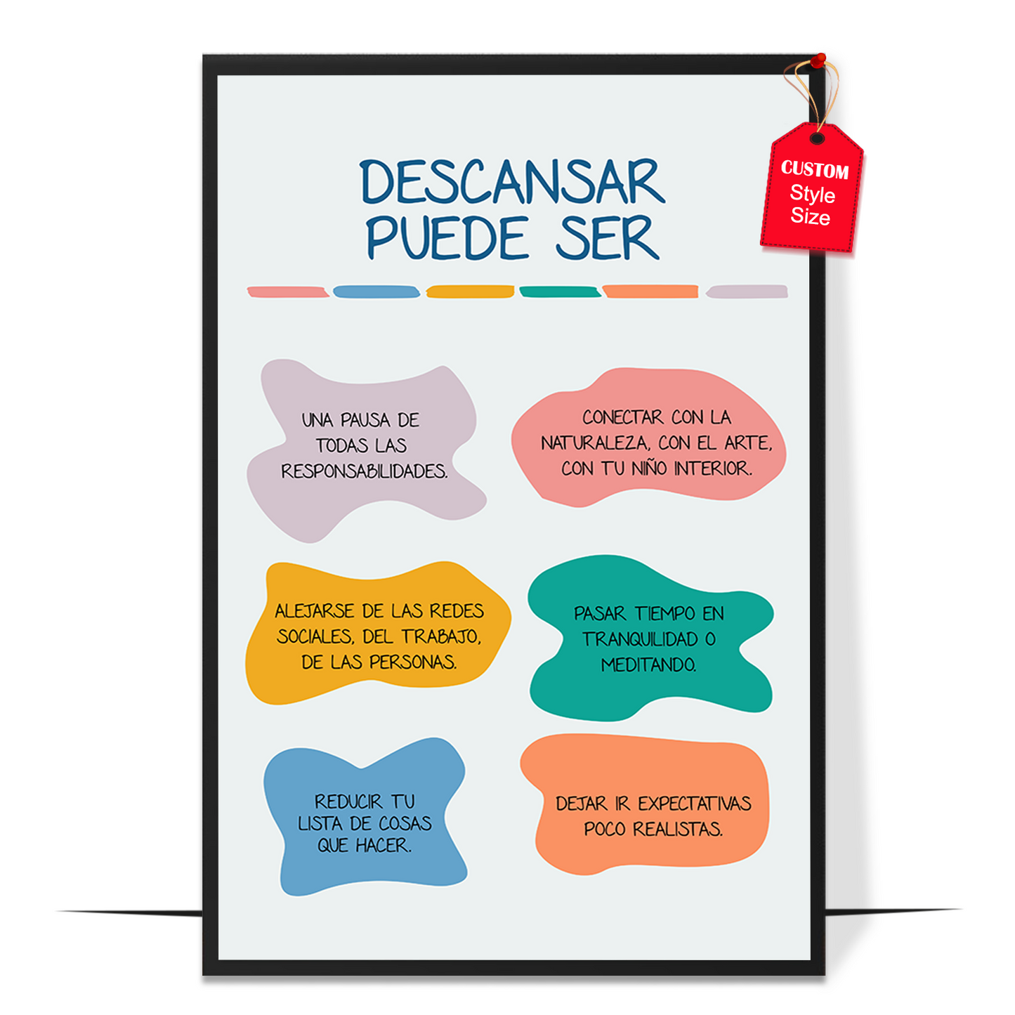 Descansar Puede Ser Poster