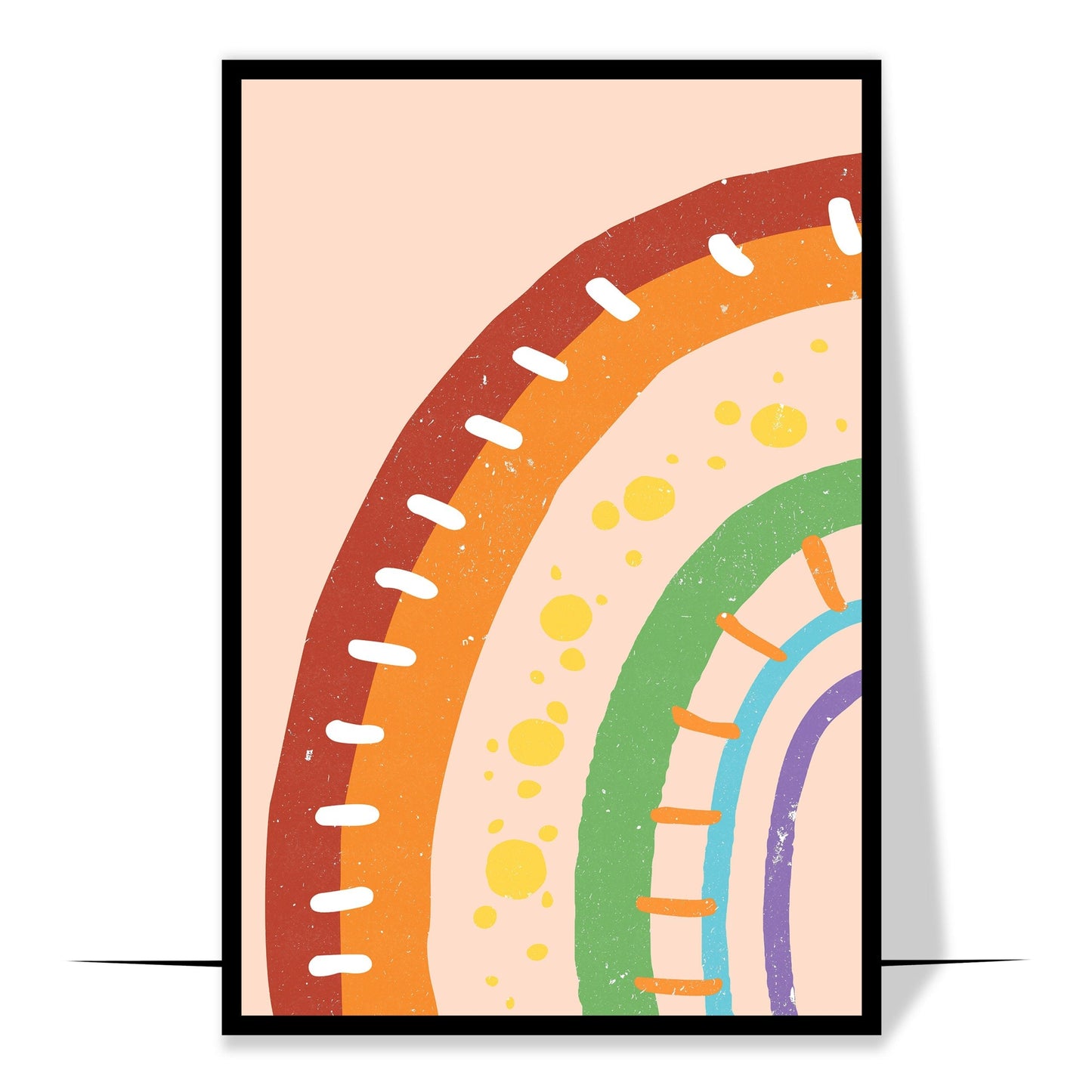  Diversity Rainbow Boho Multicultural Classroom Poster Design 1