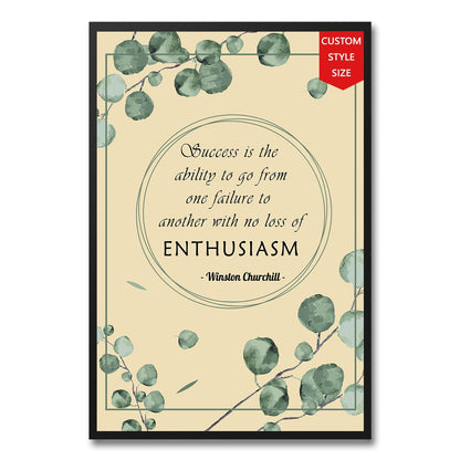 Enthusiasm Poster