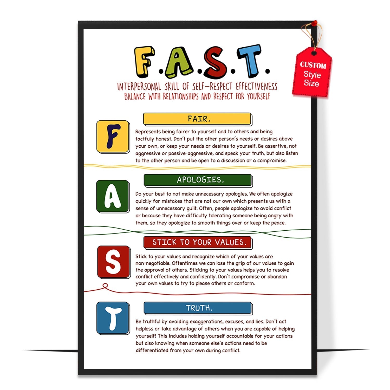 Fast Interpersonal Skill Poster