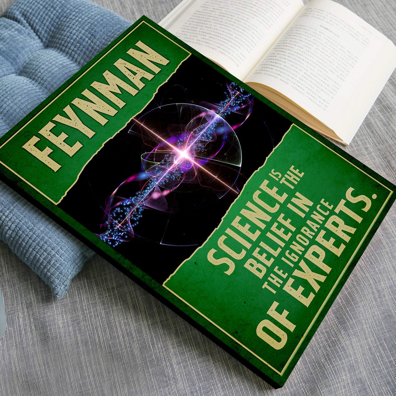 Feynman STEM Theoretical Physicist Quote Poster (4)