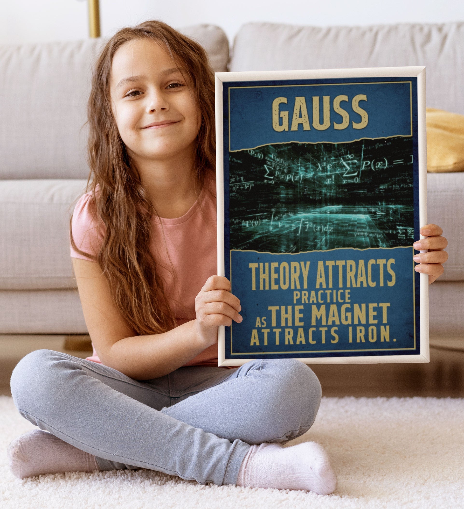 Gauss STEM Inspirational Mathematician Quote Poster (5)