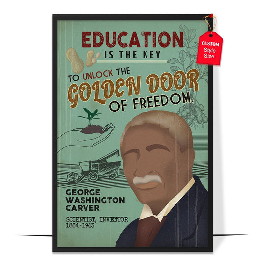 George Washington Carver Poster