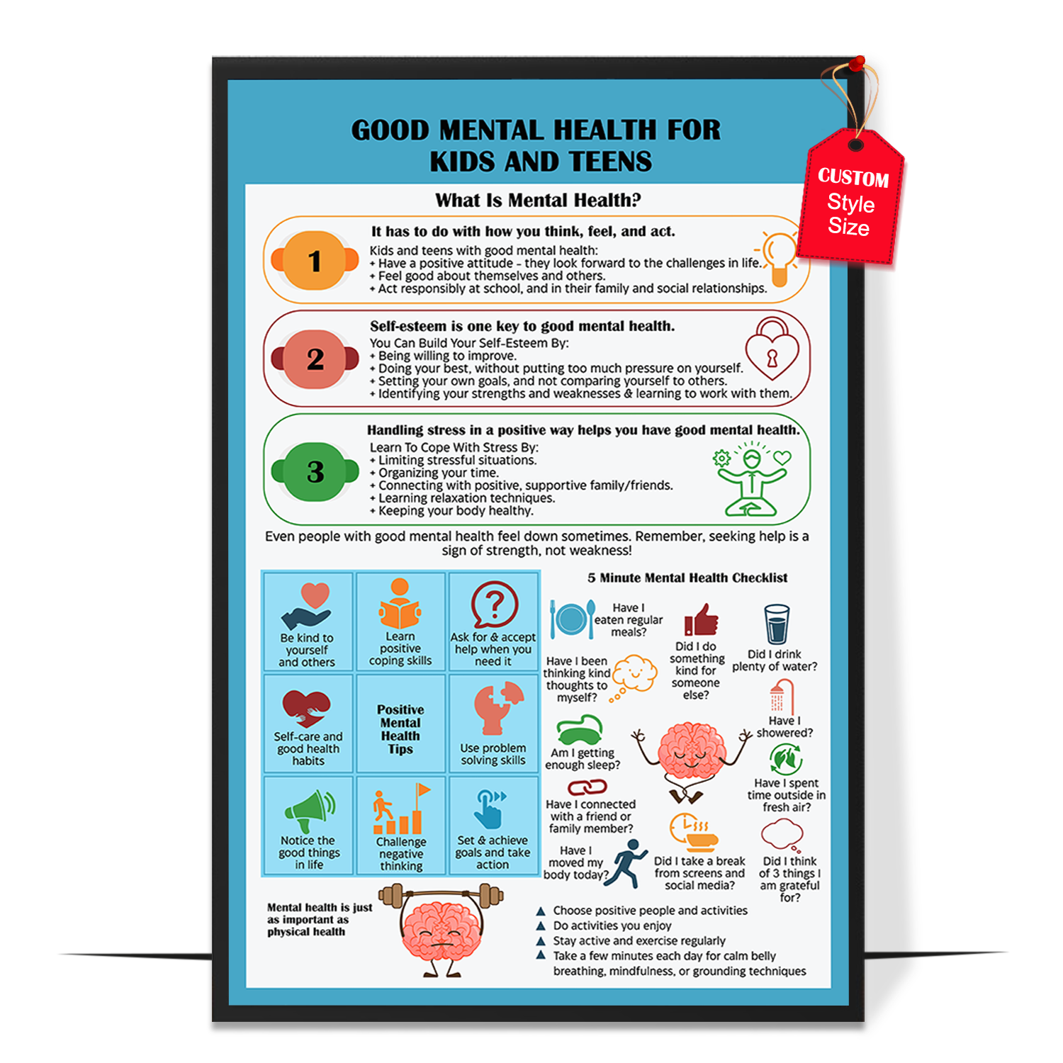 Good Mental Health Poster