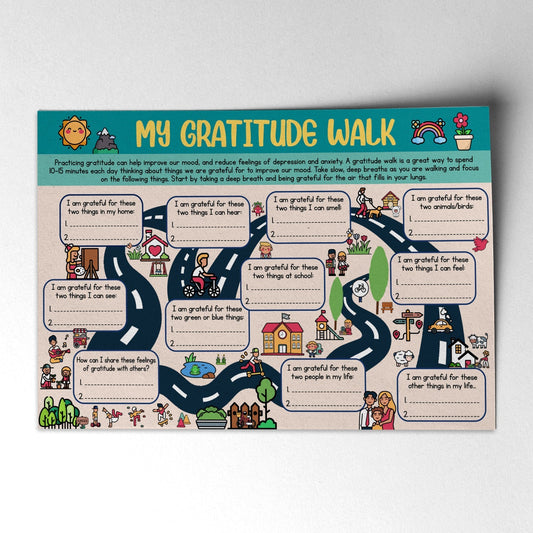 Gratitude Walk Worksheet