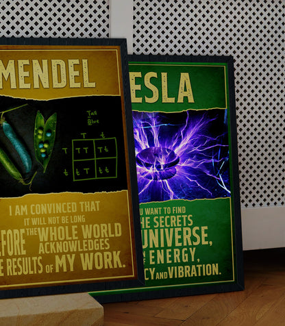 Gregor Mendel Father of Genetics STEM Science Poster (3)