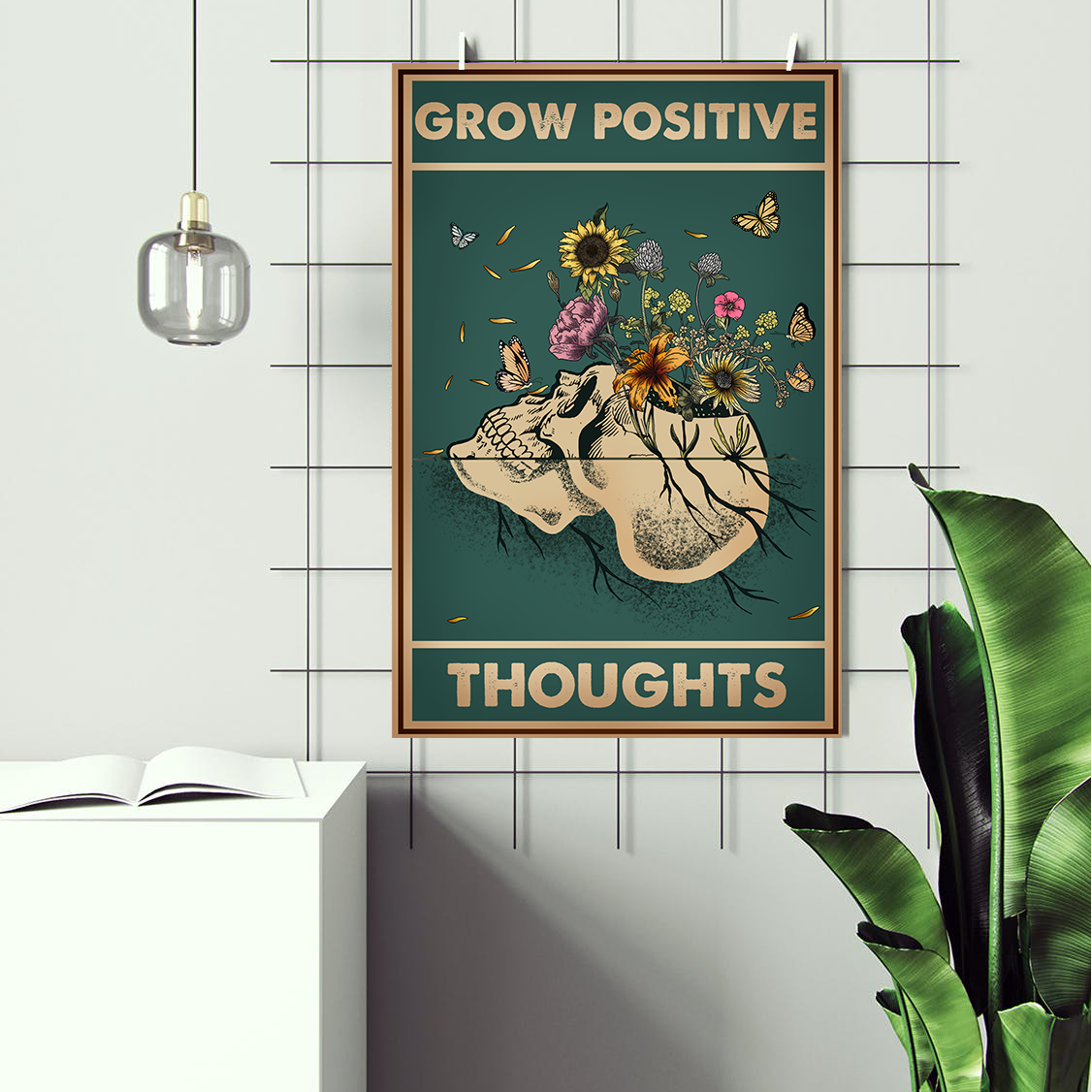 Grow Positive Thoughts Mental Health Poster Design 1 (2)