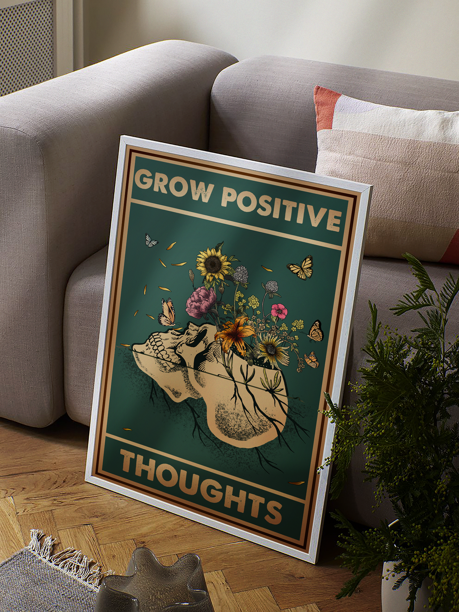 Grow Positive Thoughts Mental Health Poster Design 1 (3)